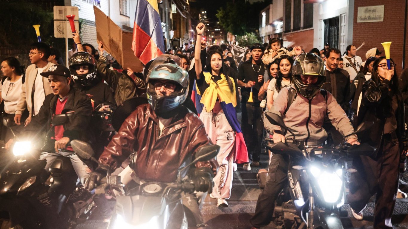 улиците на кали в пламъци: социално напрежение след изборния вот в колумбия