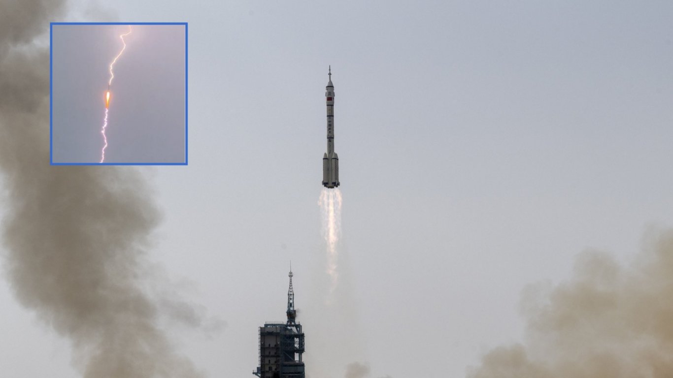космическият оцелял: китайска ракета побеждава мълнията на път към орбита