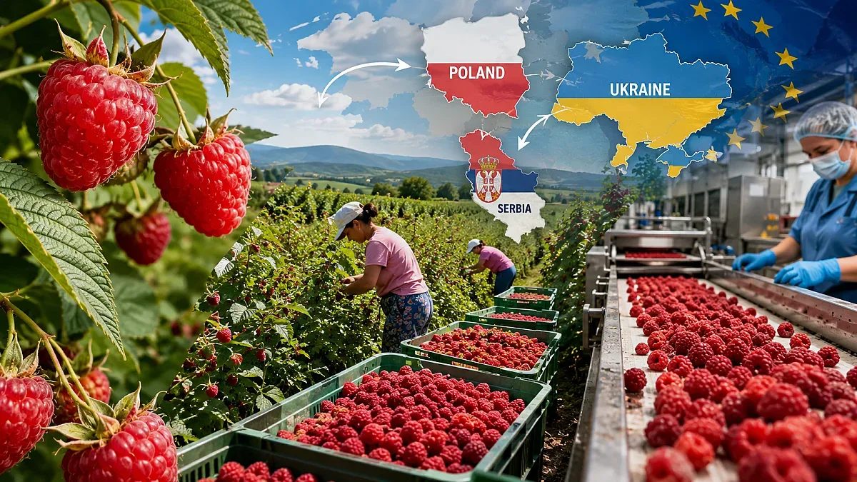 малиновата война: как украйна превзе европейския пазар?