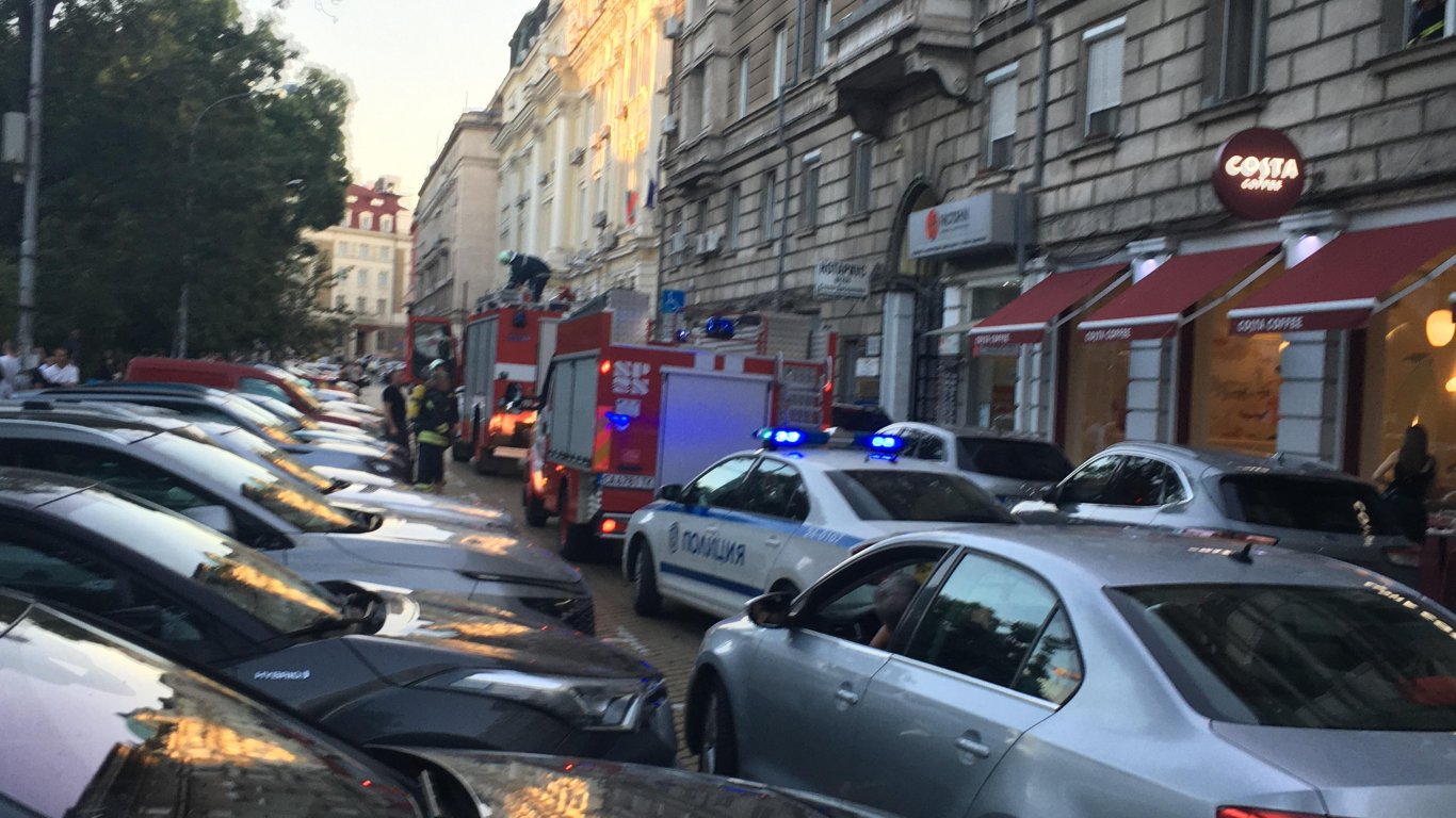 тревога в сърцето на софия: спешните служби обсадиха центъра