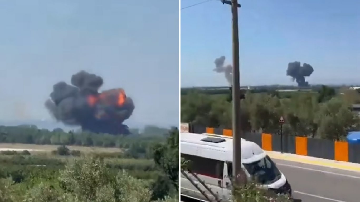 чудо в ялова: пилот на f-16 се спасява след катастрофа