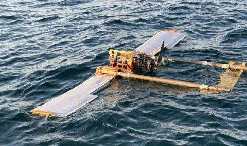 морският патрул среща неочакван гост: дрон във водите на калиакра