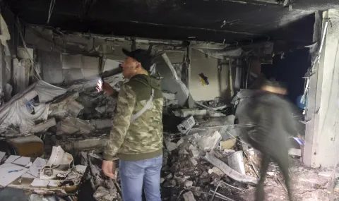 одеса под обстрел: поредна нощ на разруха и ранени цивилни