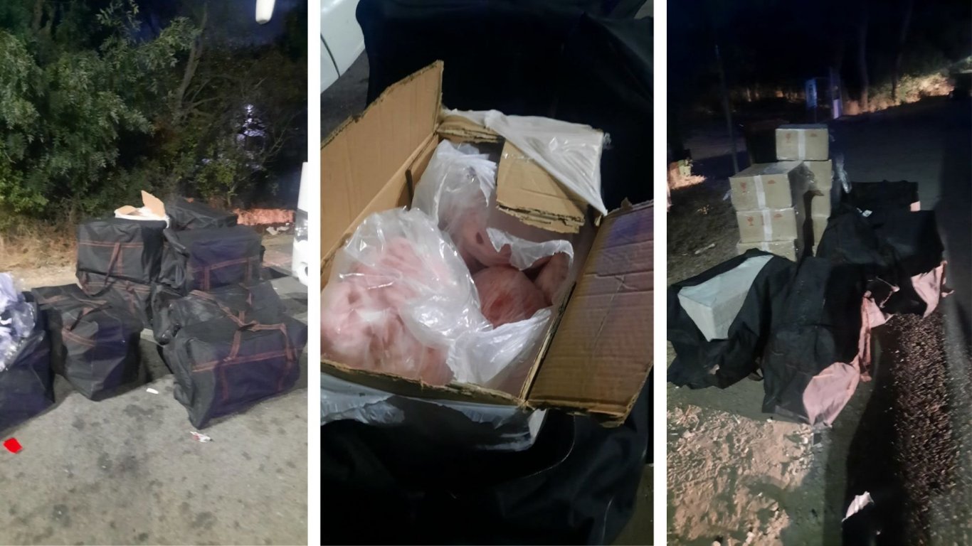 хранителен контрабанд в автобуси: ударът на бабх край крушевец