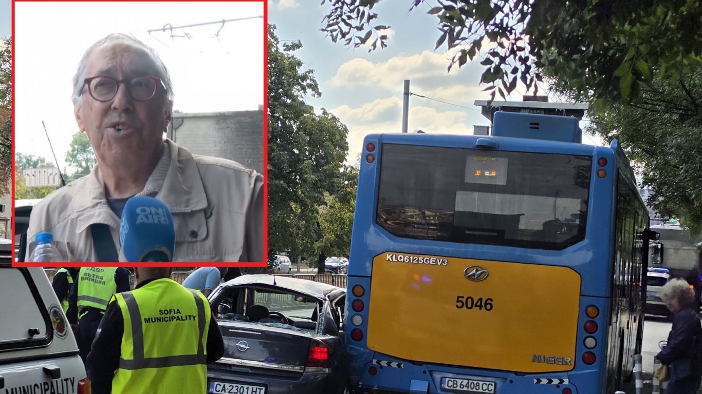 чудо на бул. „гешов“: георги хранов се размина на косъм в зловеща катастрофа