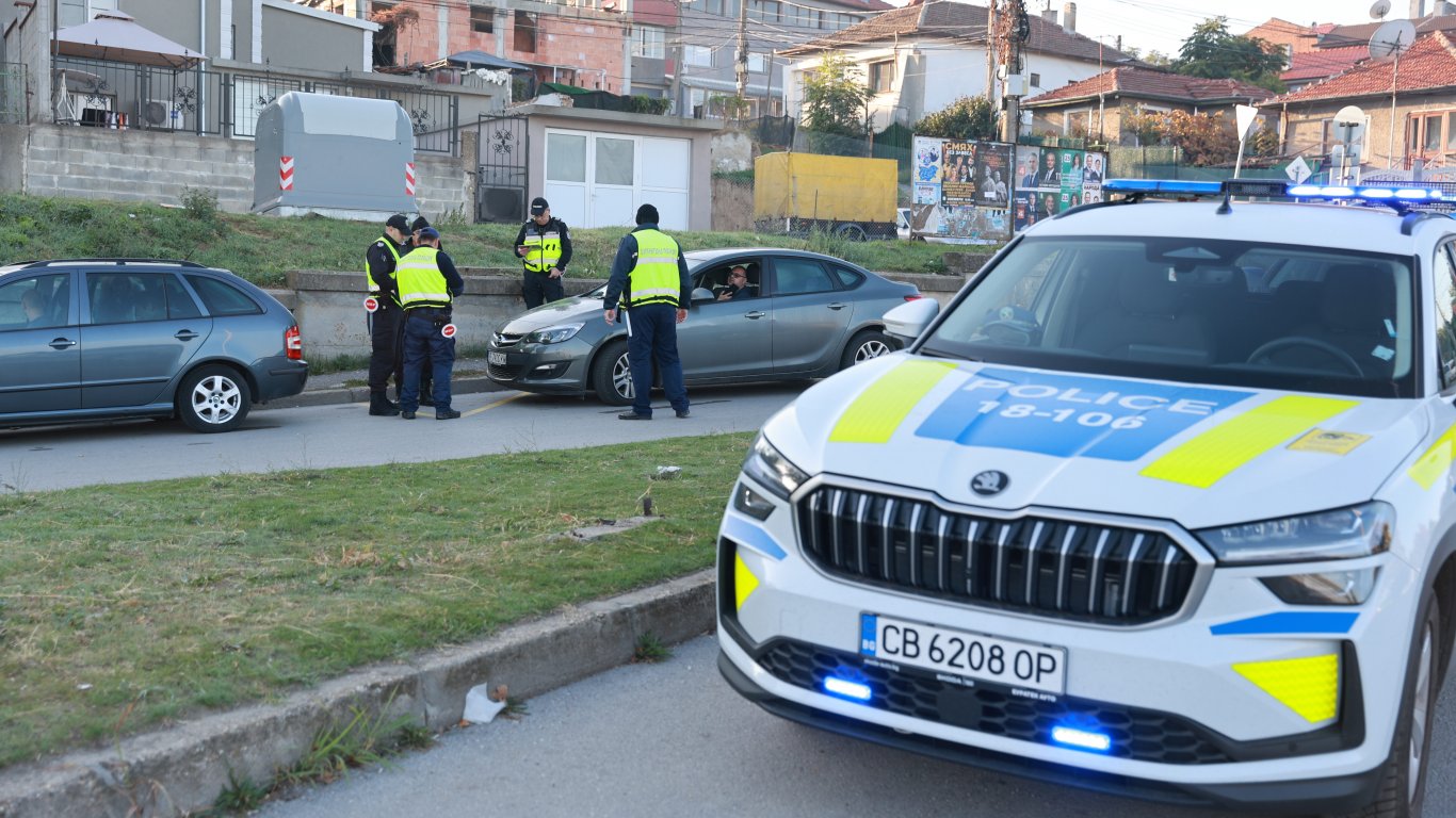 будно утро в русе: пътищата под полицейски контрол