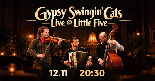 ретро магия в софия: gypsy swingin’ cats пренасят „малките пет“ в суинга на париж